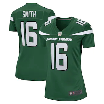 womens nike jeff smith gotham green new york jets game jers